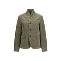 Fendi Bicolor Cotton Full-Length Jacket