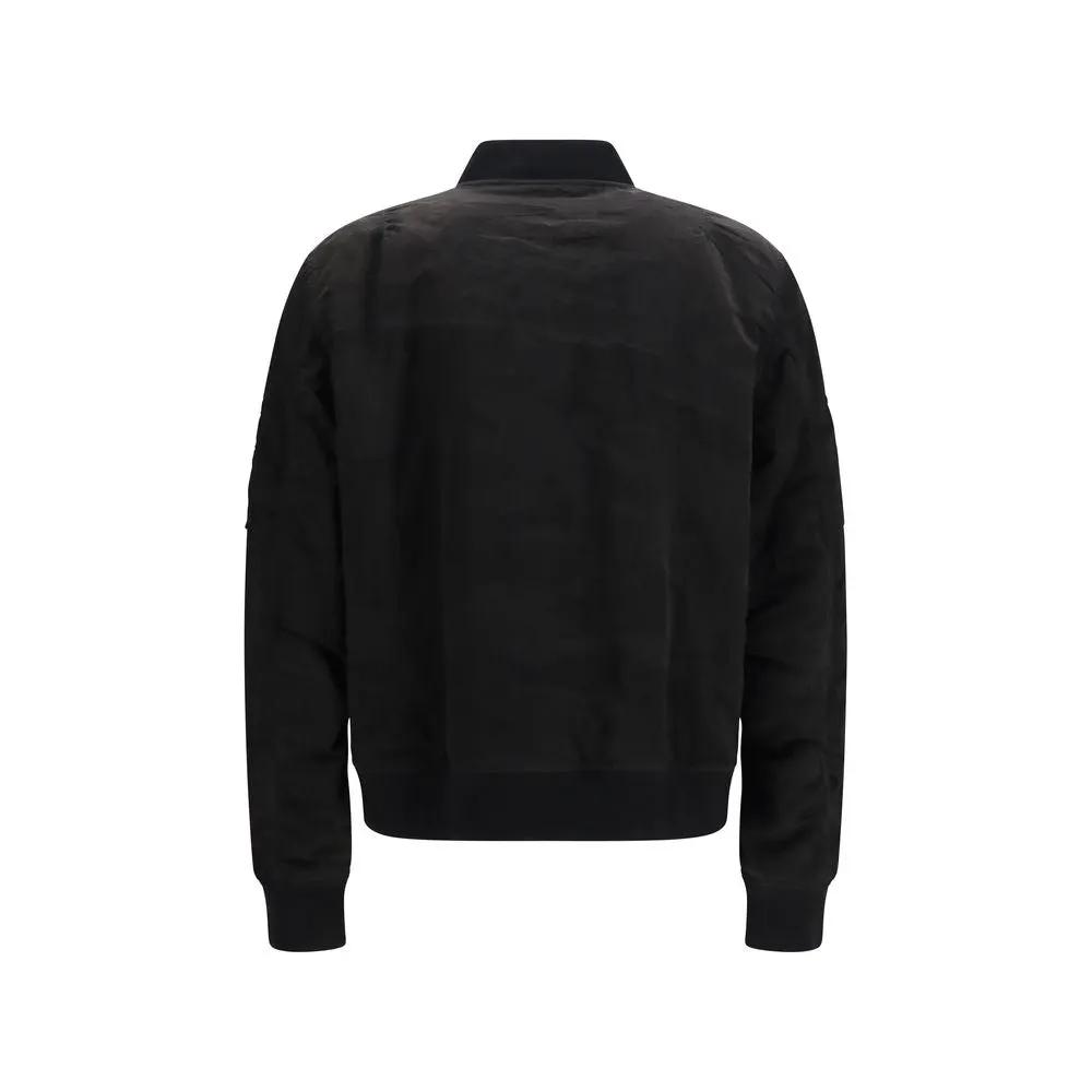 Fendi Fendi Black Polyamide Bomber