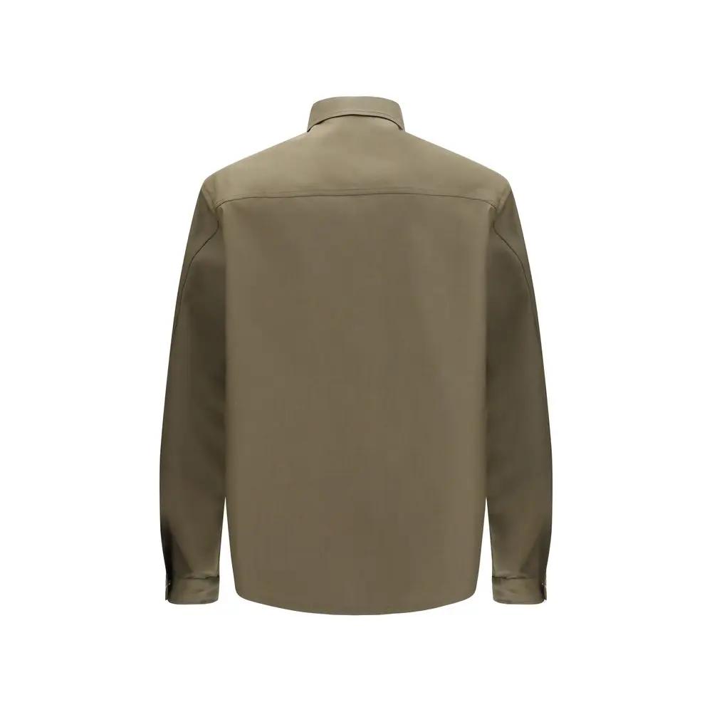 Fendi Bicolor Polyester Full-Length Jacket