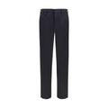Prada Prada Blue Cotton Casual Pants