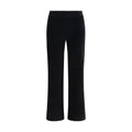 Avenue Montaigne Avenue Montaigne Black Cotton Flared Pants