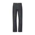 Fendi Fendi Blue Cotton Slim Fit Jeans
