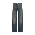 Fendi Blue Cotton Jeans Denim