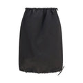 Fendi Black Cotton Mini Skirt