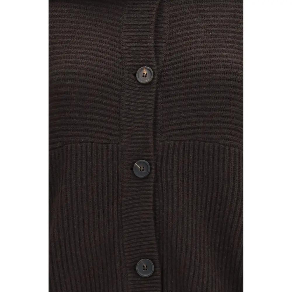 Brunello Cucinelli Brown Cashmere Cardigan