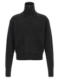 Lemaire Gray Wool Cardigan