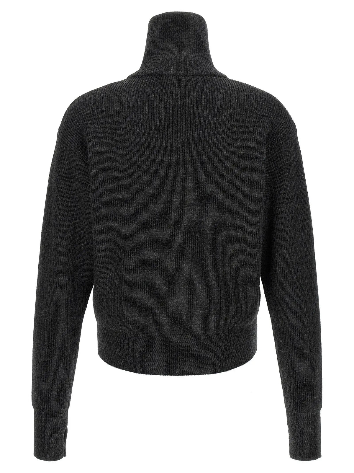Lemaire Gray Wool Cardigan