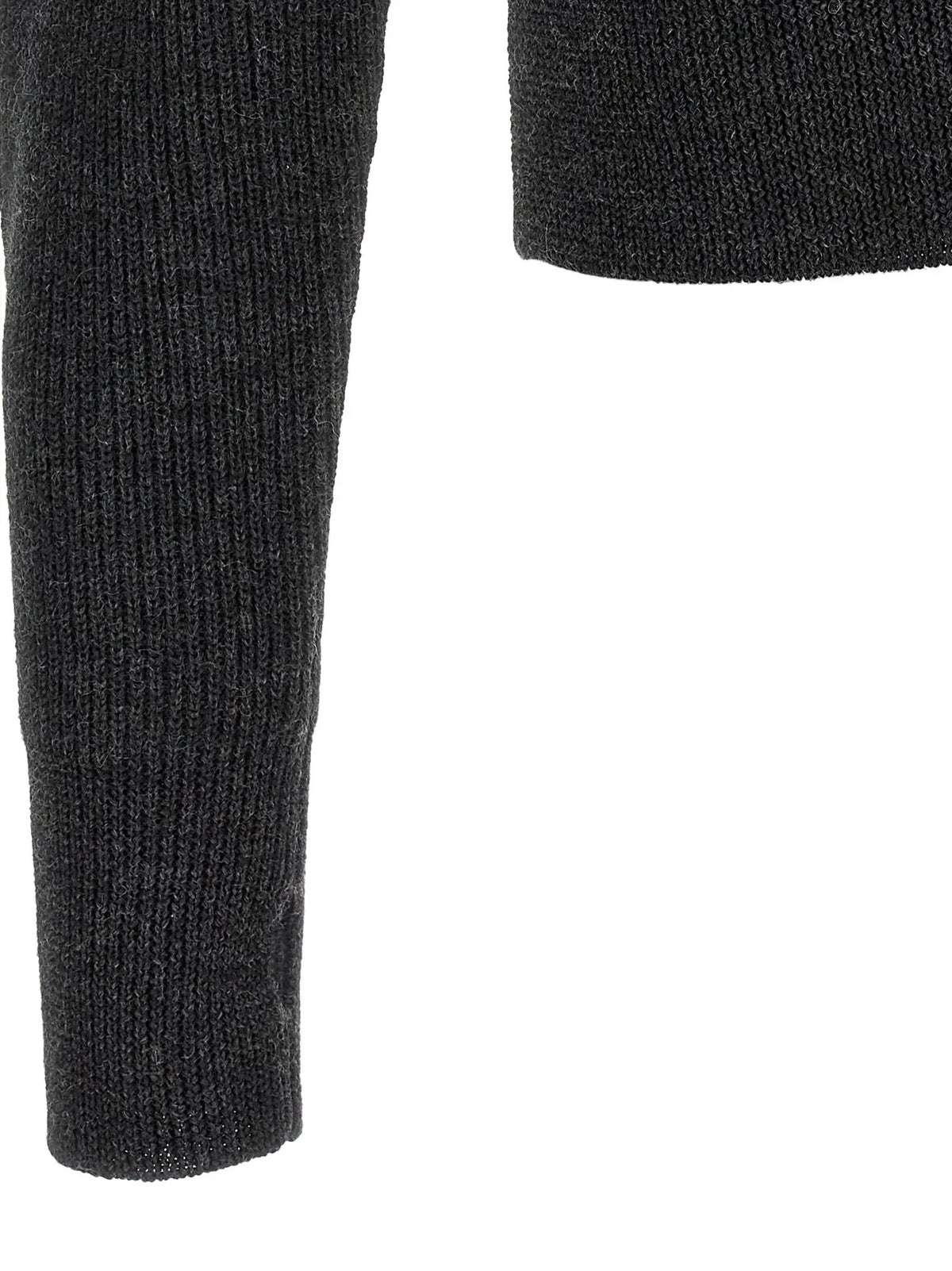 Lemaire Gray Wool Cardigan