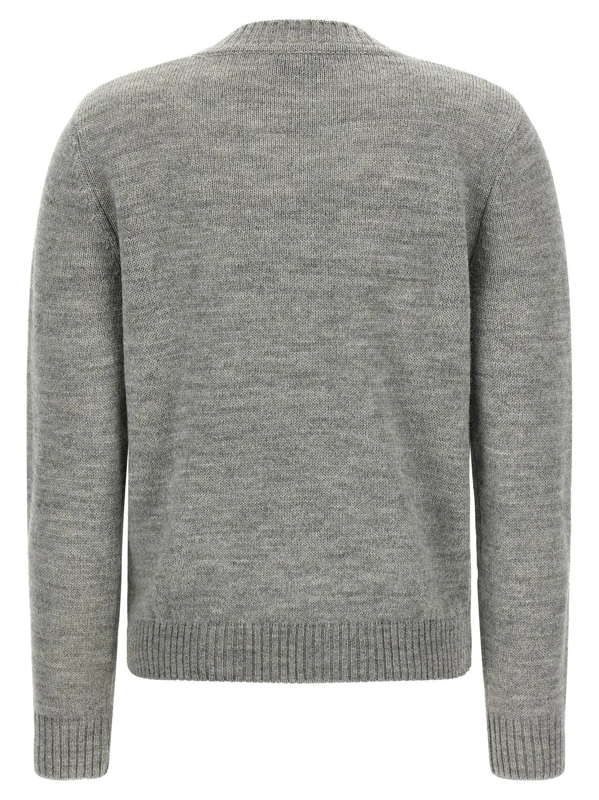 Max Mara Gray Acetate Cardigan