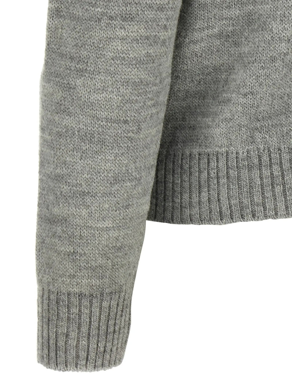 Max Mara Gray Acetate Cardigan