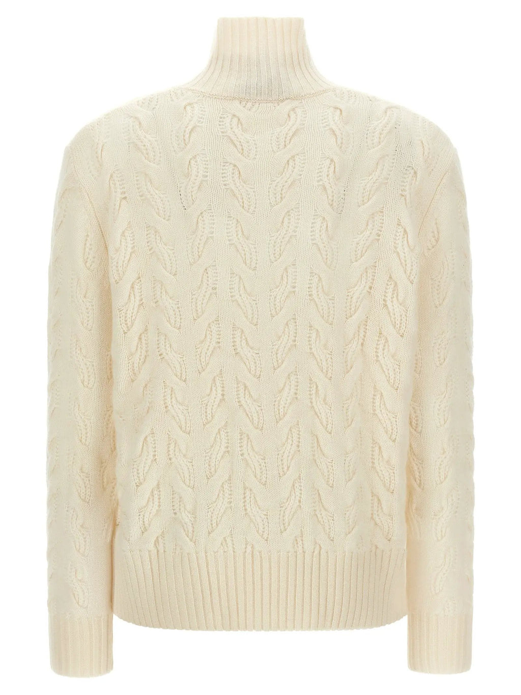 Max Mara White Wool Cardigan