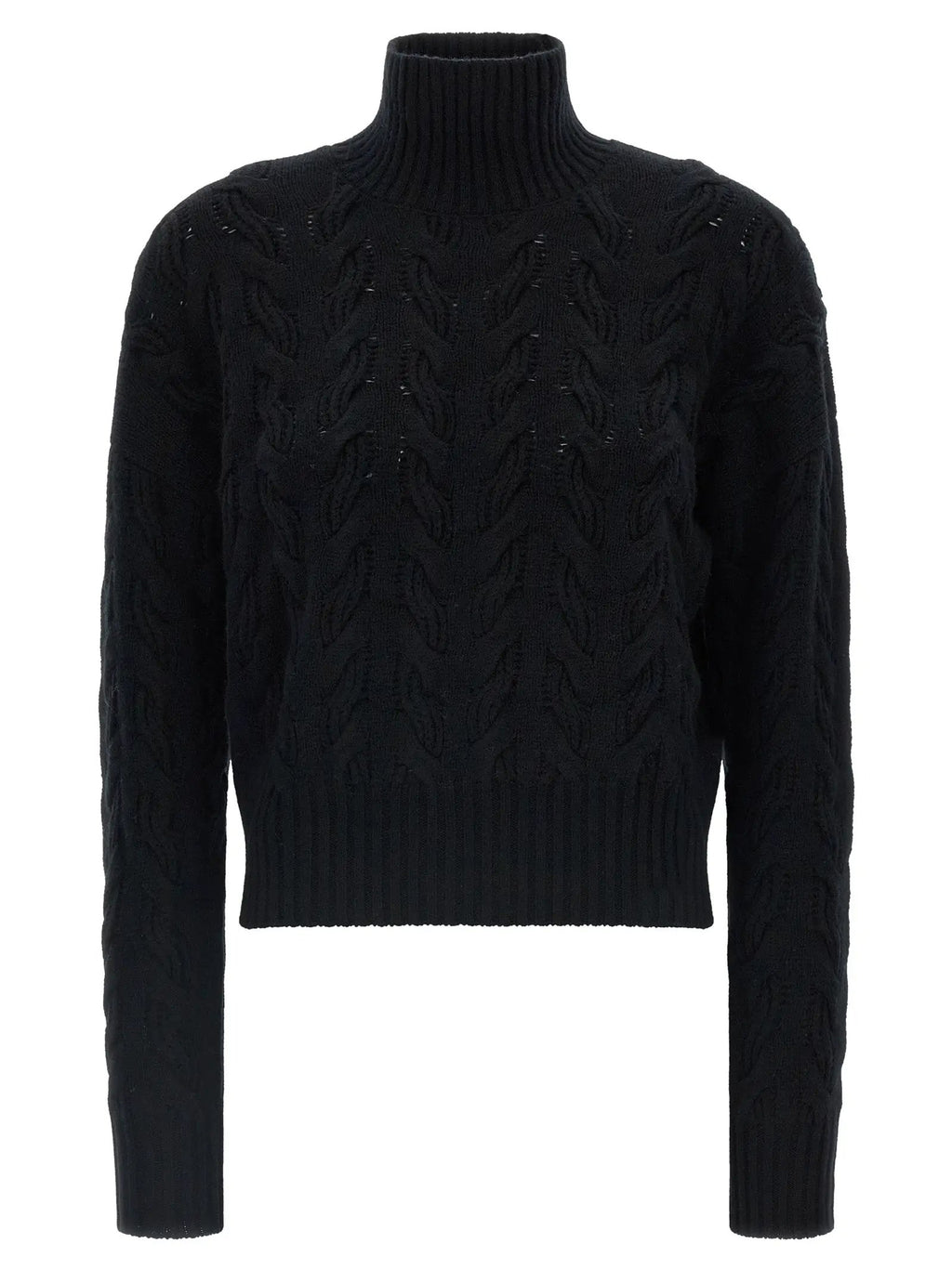Max Mara Black Wool Cardigan
