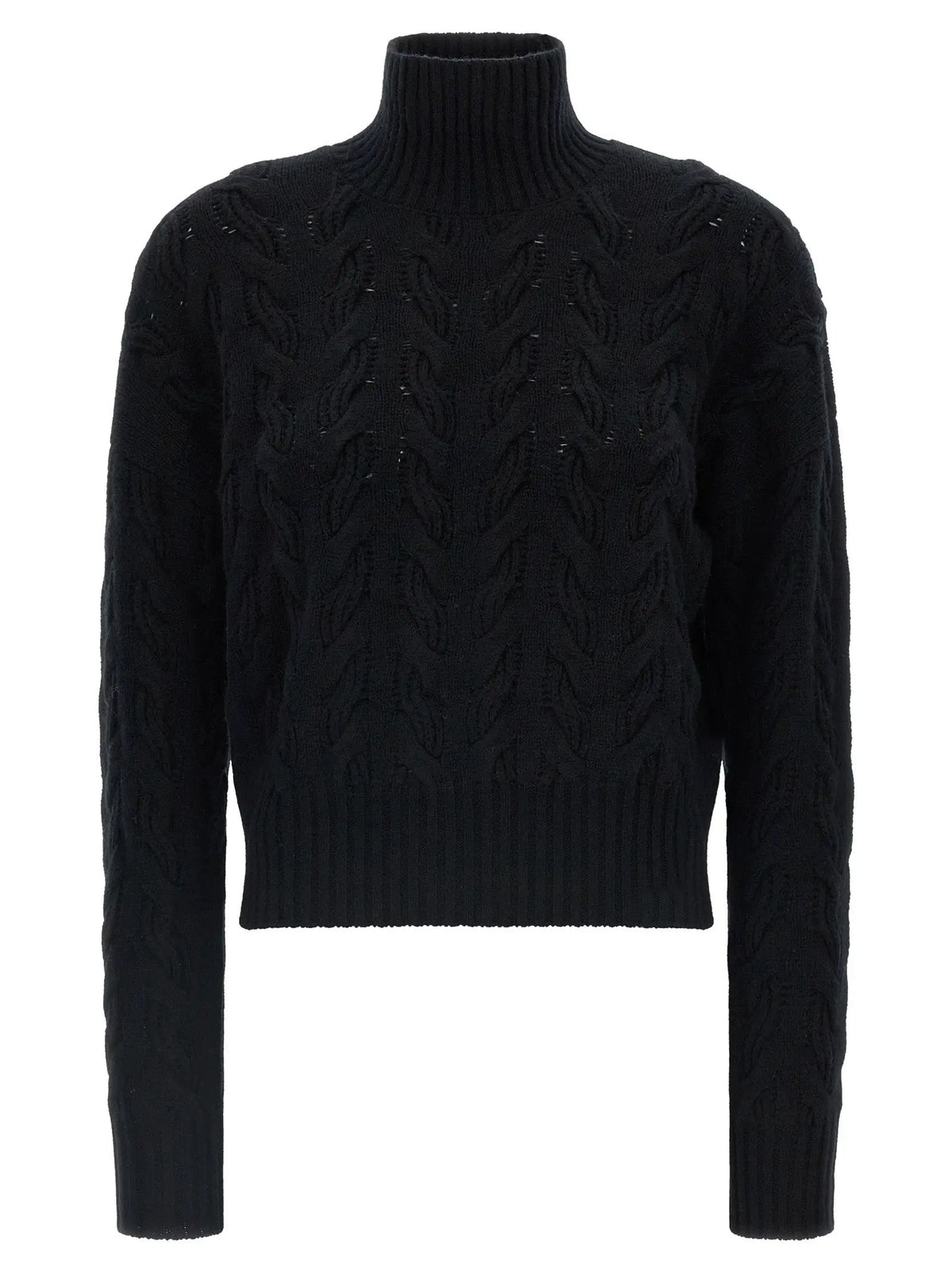 Max Mara Black Wool Cardigan