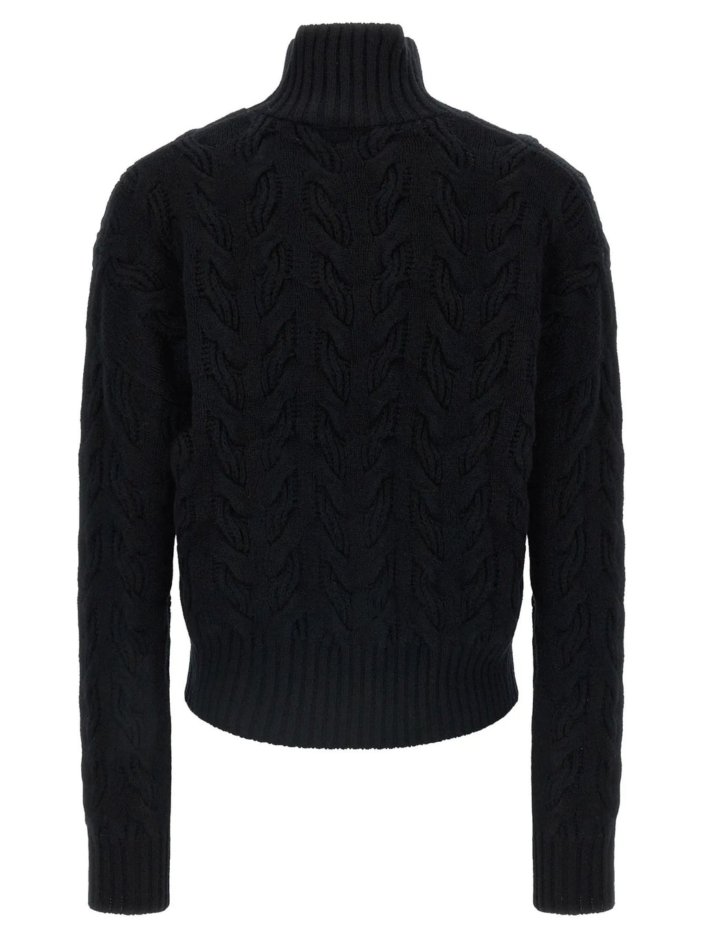 Max Mara Black Wool Cardigan