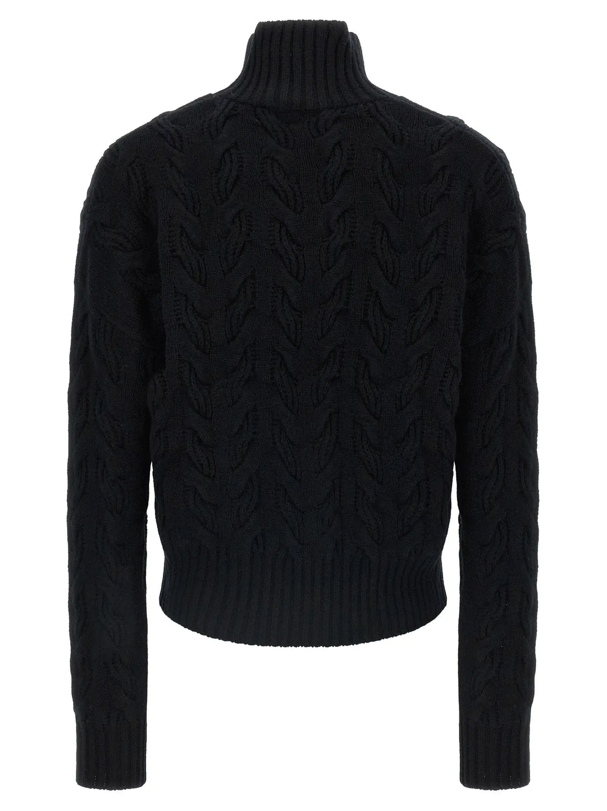Max Mara Black Wool Cardigan