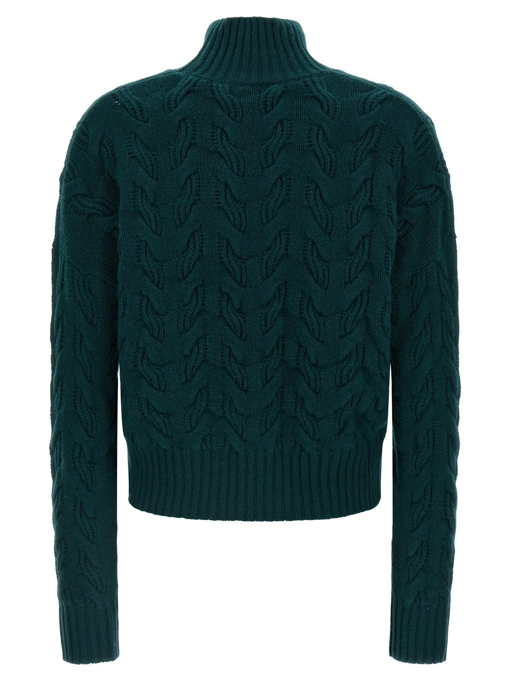 Max Mara Bicolor Wool Cardigan