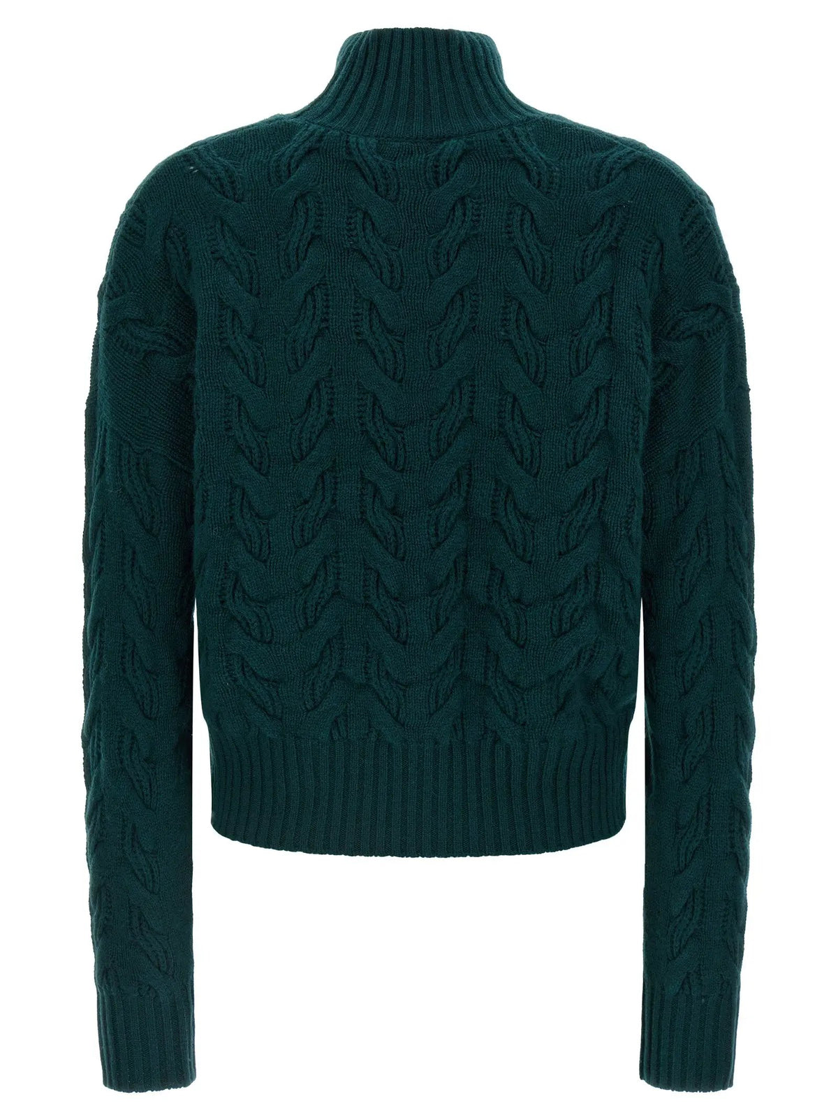 Max Mara Bicolor Wool Cardigan