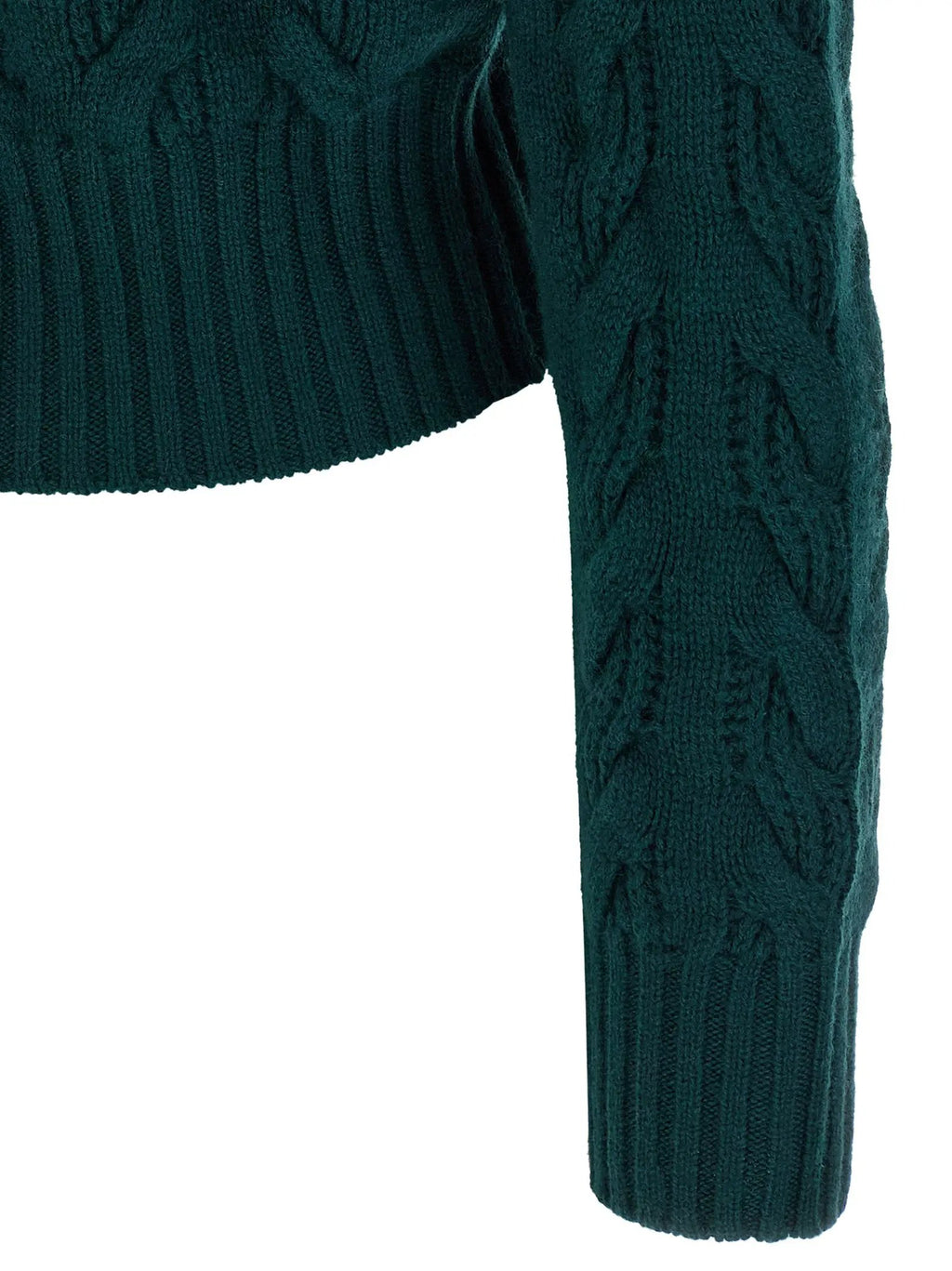 Max Mara Bicolor Wool Cardigan
