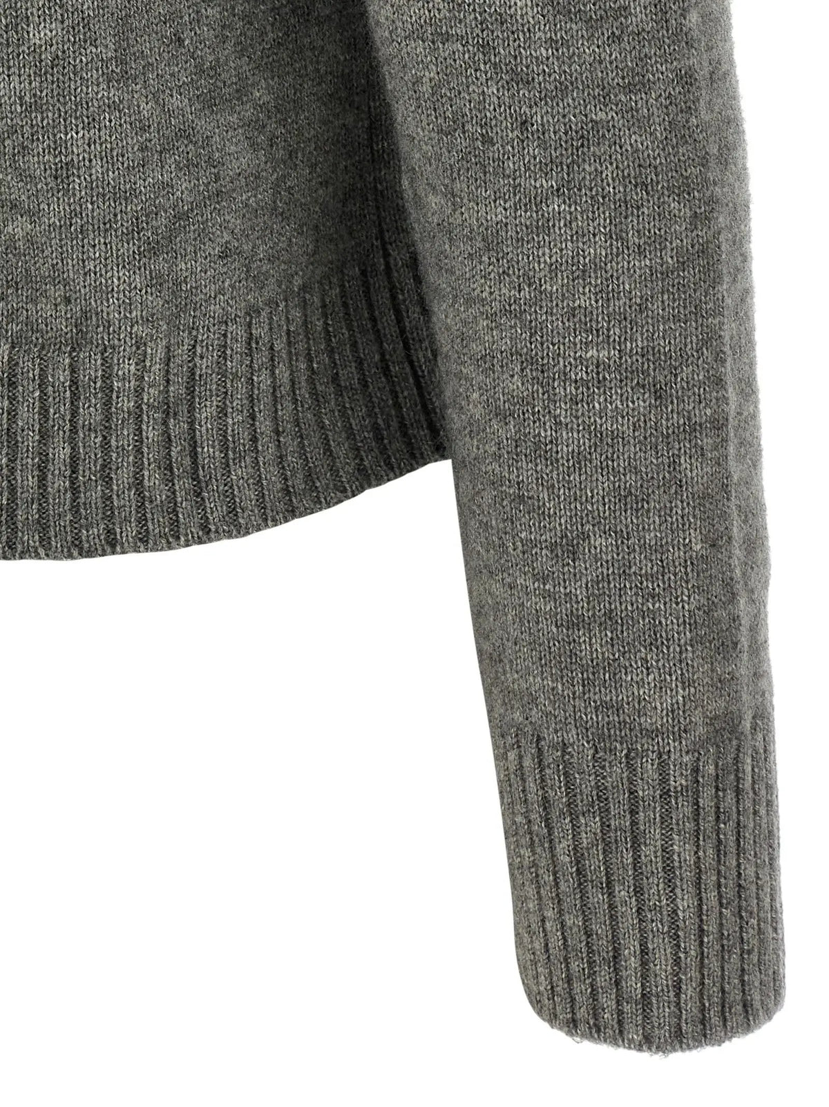 Max Mara Gray Wool Cardigan