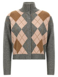 Max Mara Gray Wool Cardigan