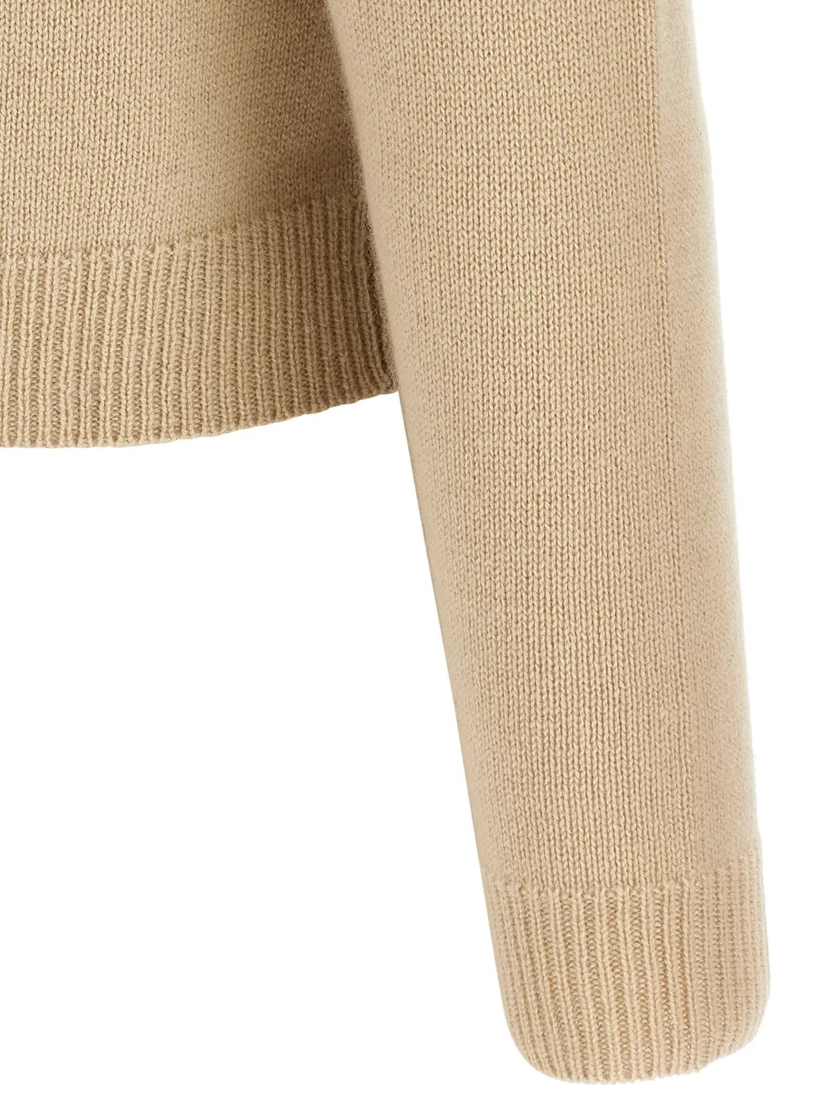 Max Mara Beige Wool Cardigan