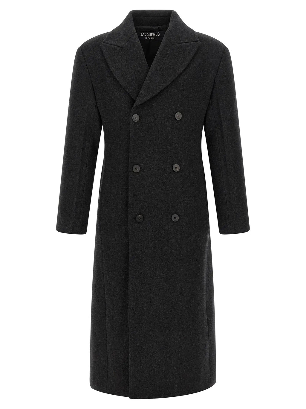 Jacquemus Gray Virgin Wool Coat