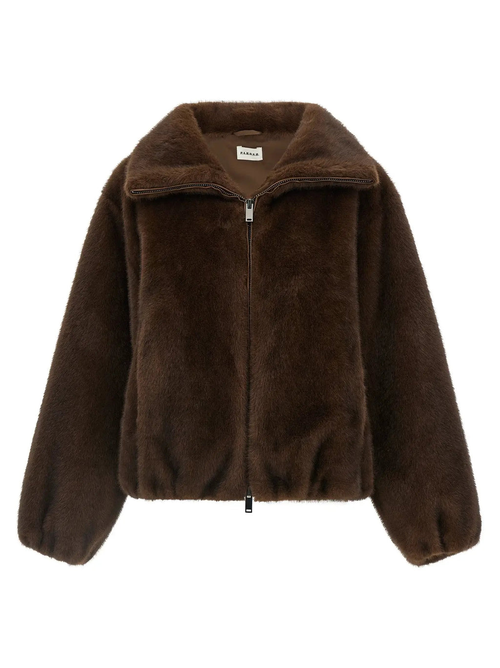 P.A.R.O.S.H. P.A.R.O.S.H. Brown Polyester Bomber
