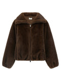 P.A.R.O.S.H. P.A.R.O.S.H. Brown Polyester Bomber