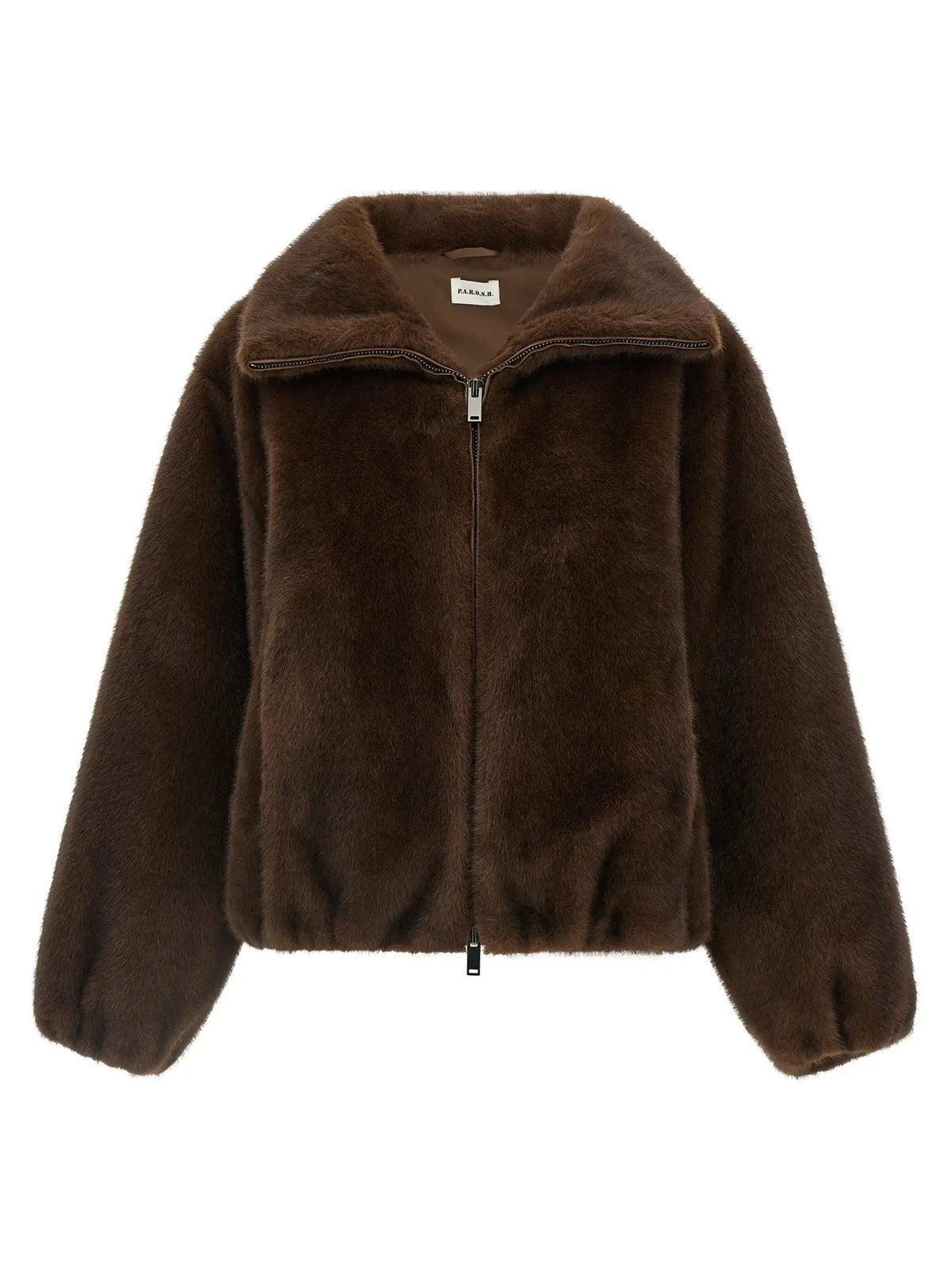 P.A.R.O.S.H. P.A.R.O.S.H. Brown Polyester Bomber