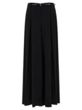 P.A.R.O.S.H. Black Polyester Casual Pants