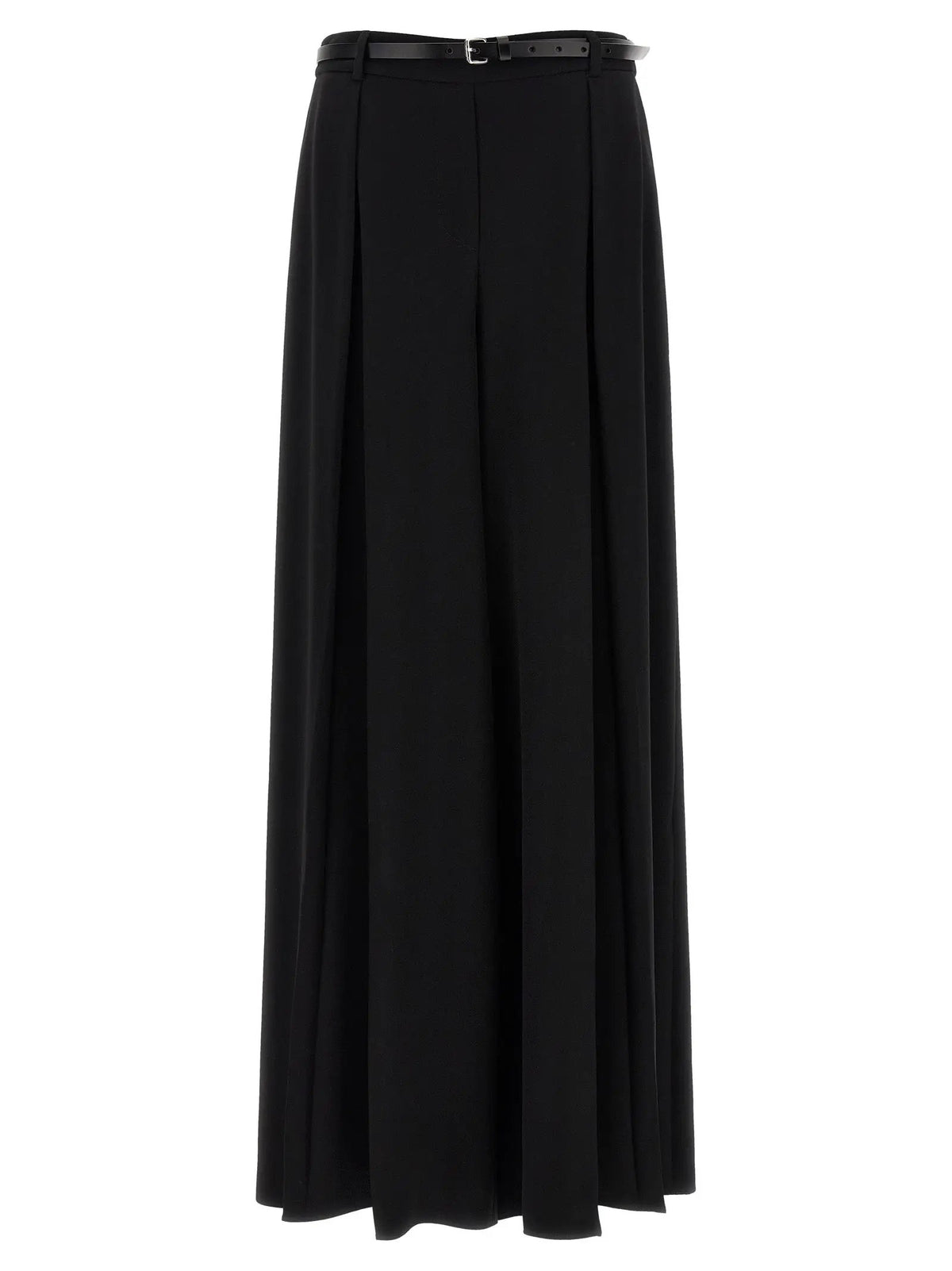 P.A.R.O.S.H. Black Polyester Casual Pants