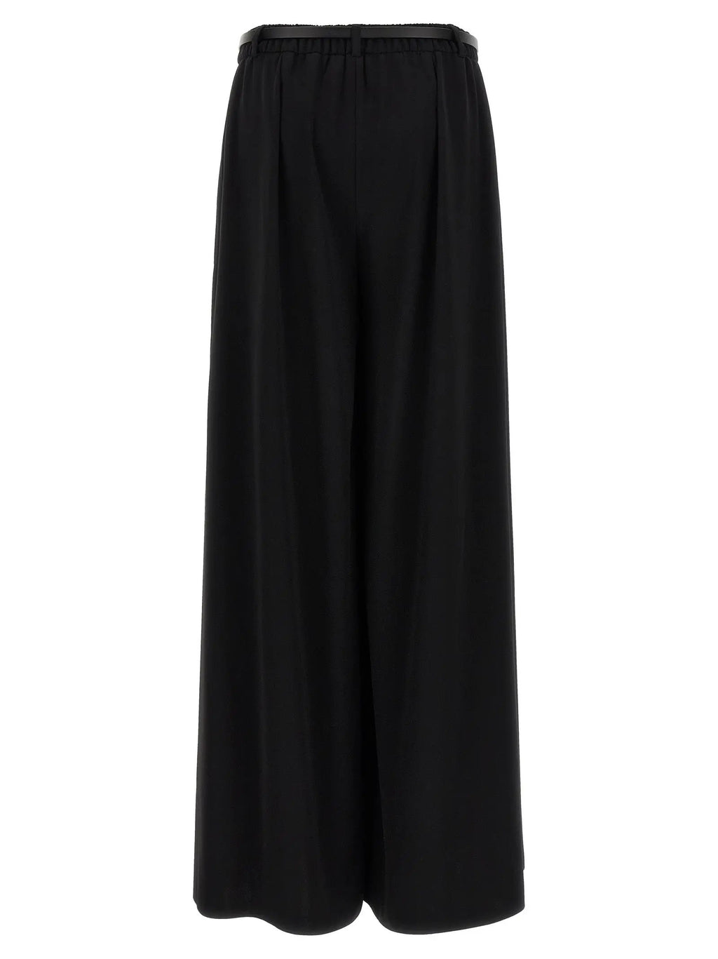 P.A.R.O.S.H. Black Polyester Casual Pants