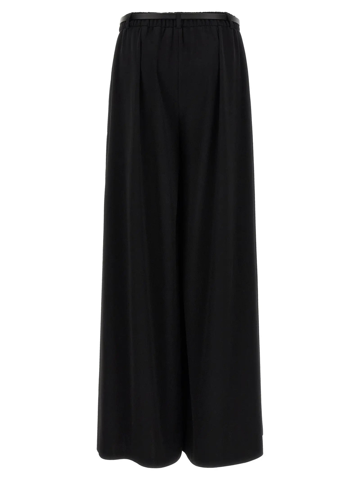 P.A.R.O.S.H. Black Polyester Casual Pants