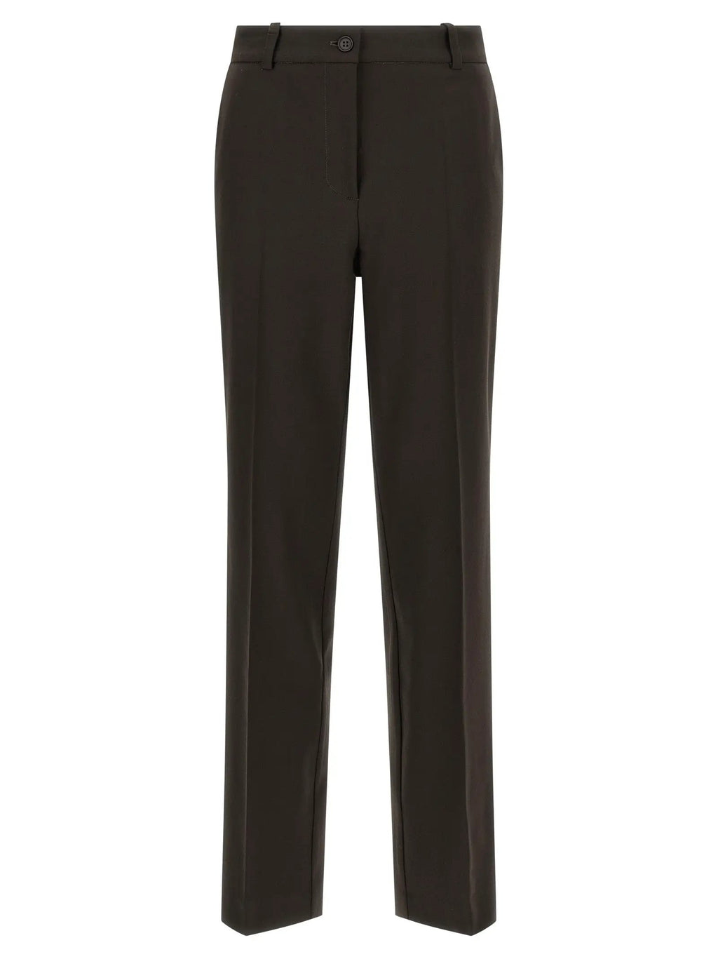 P.A.R.O.S.H. Brown Virgin Wool Dress Pants