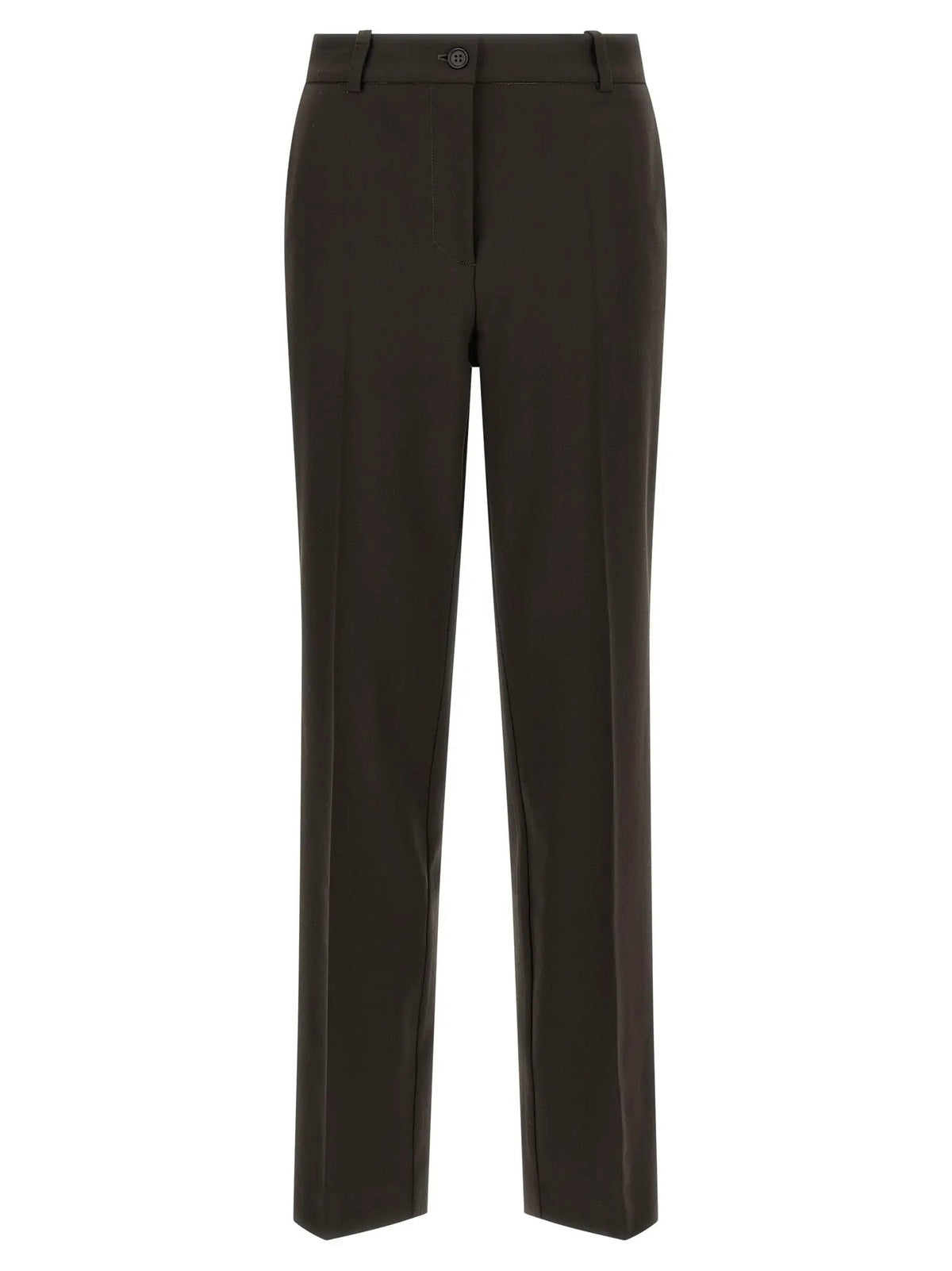 P.A.R.O.S.H. Brown Virgin Wool Dress Pants