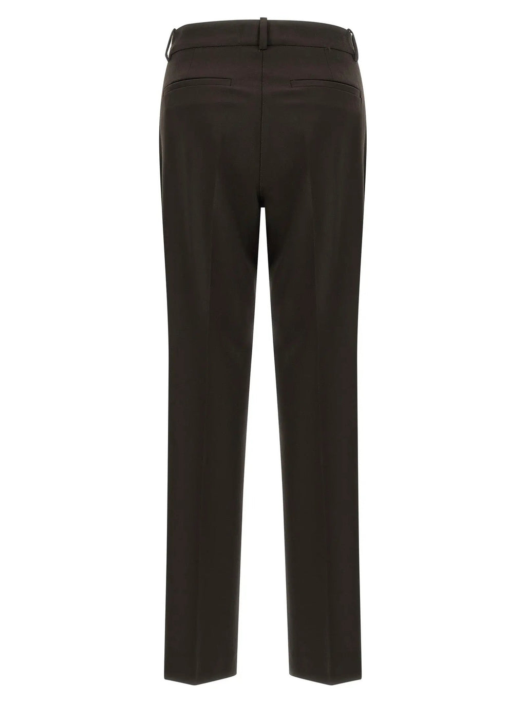 P.A.R.O.S.H. Brown Virgin Wool Dress Pants
