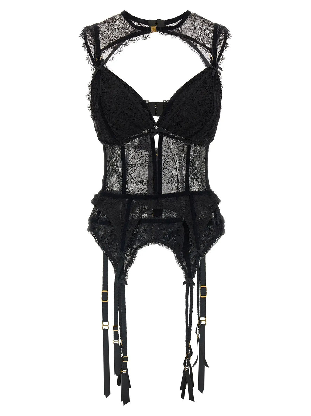 Zimmermann Black Polyamide Lingerie