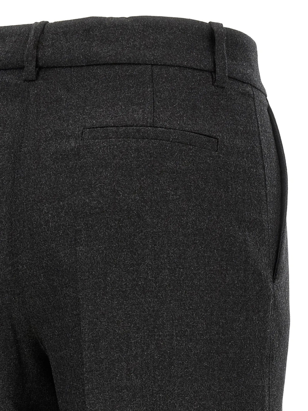 P.A.R.O.S.H. Gray Virgin Wool Dress Pants