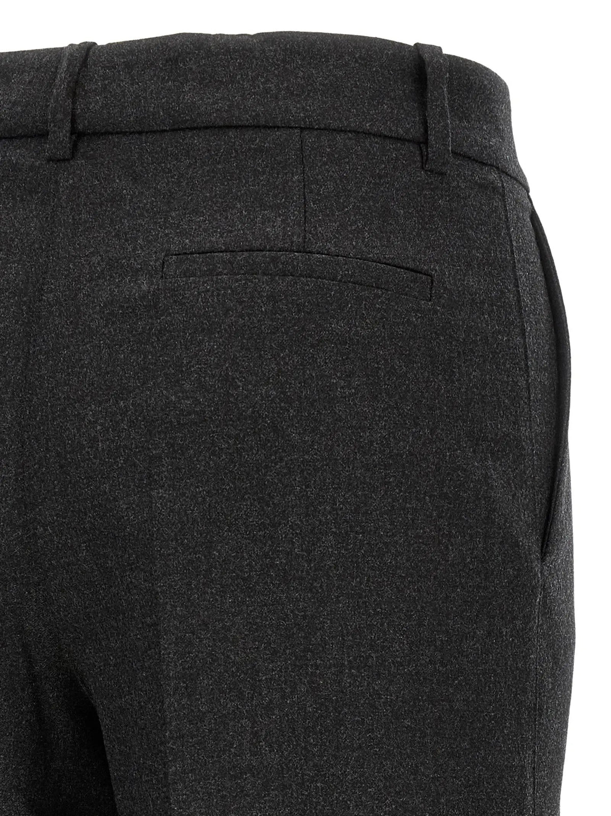 P.A.R.O.S.H. Gray Virgin Wool Dress Pants