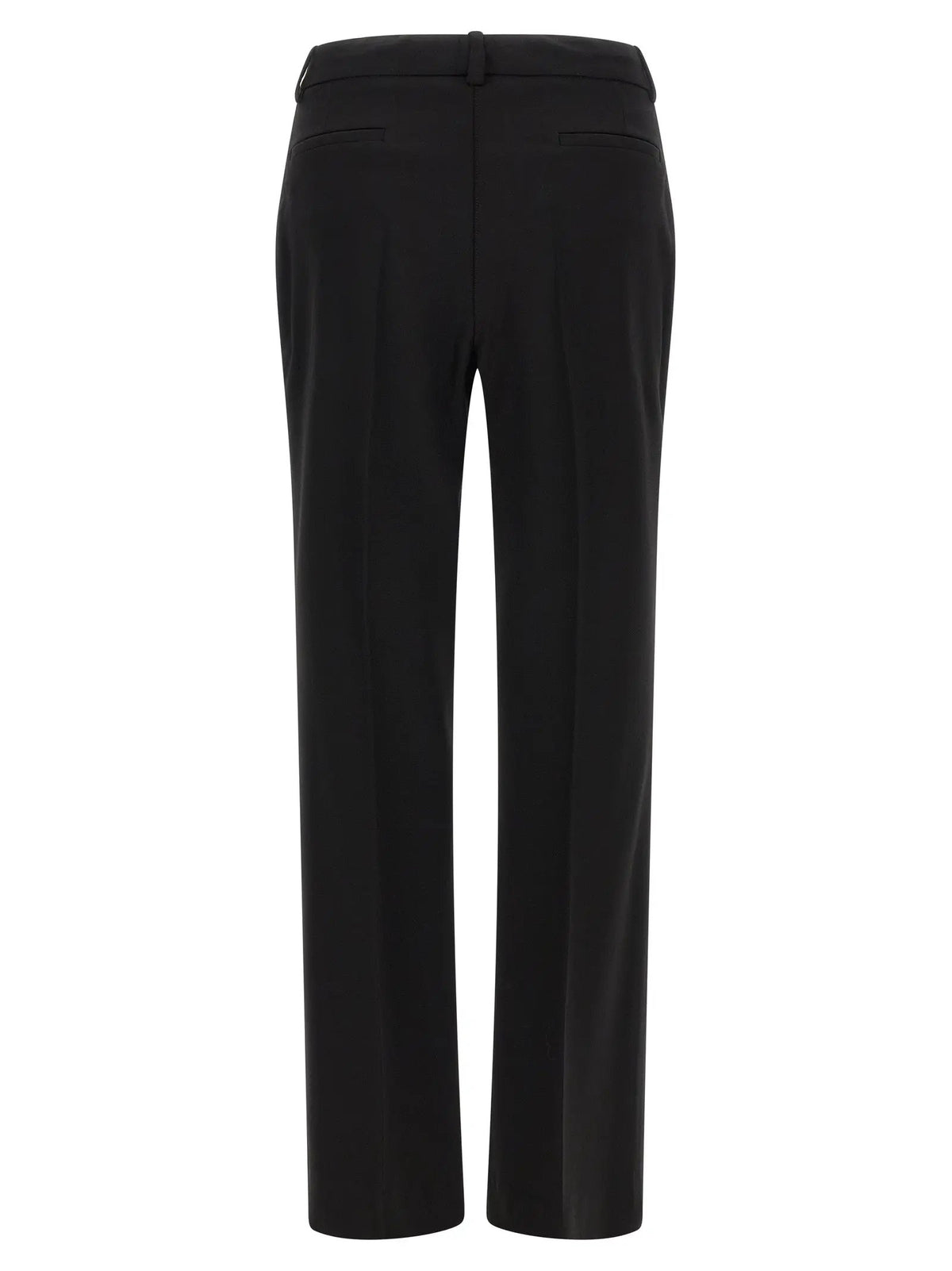 P.A.R.O.S.H. Black Virgin Wool Dress Pants