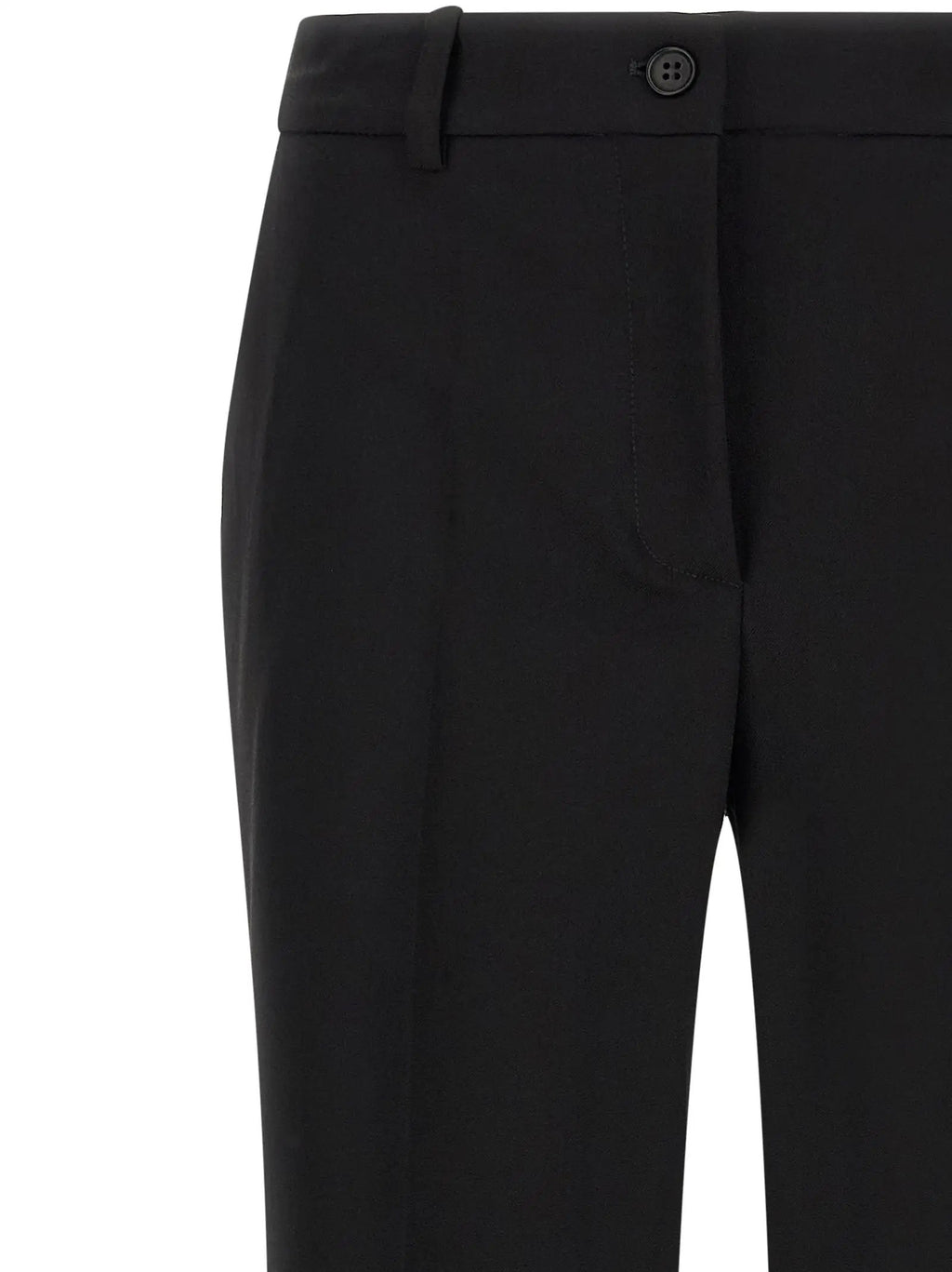 P.A.R.O.S.H. Black Virgin Wool Dress Pants