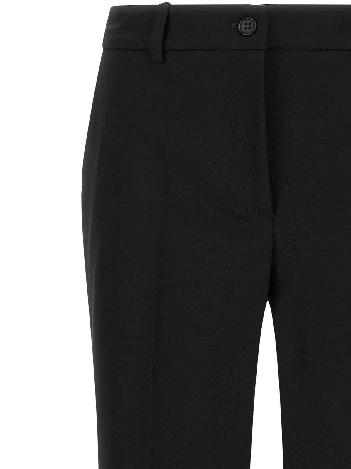 P.A.R.O.S.H. Black Virgin Wool Dress Pants