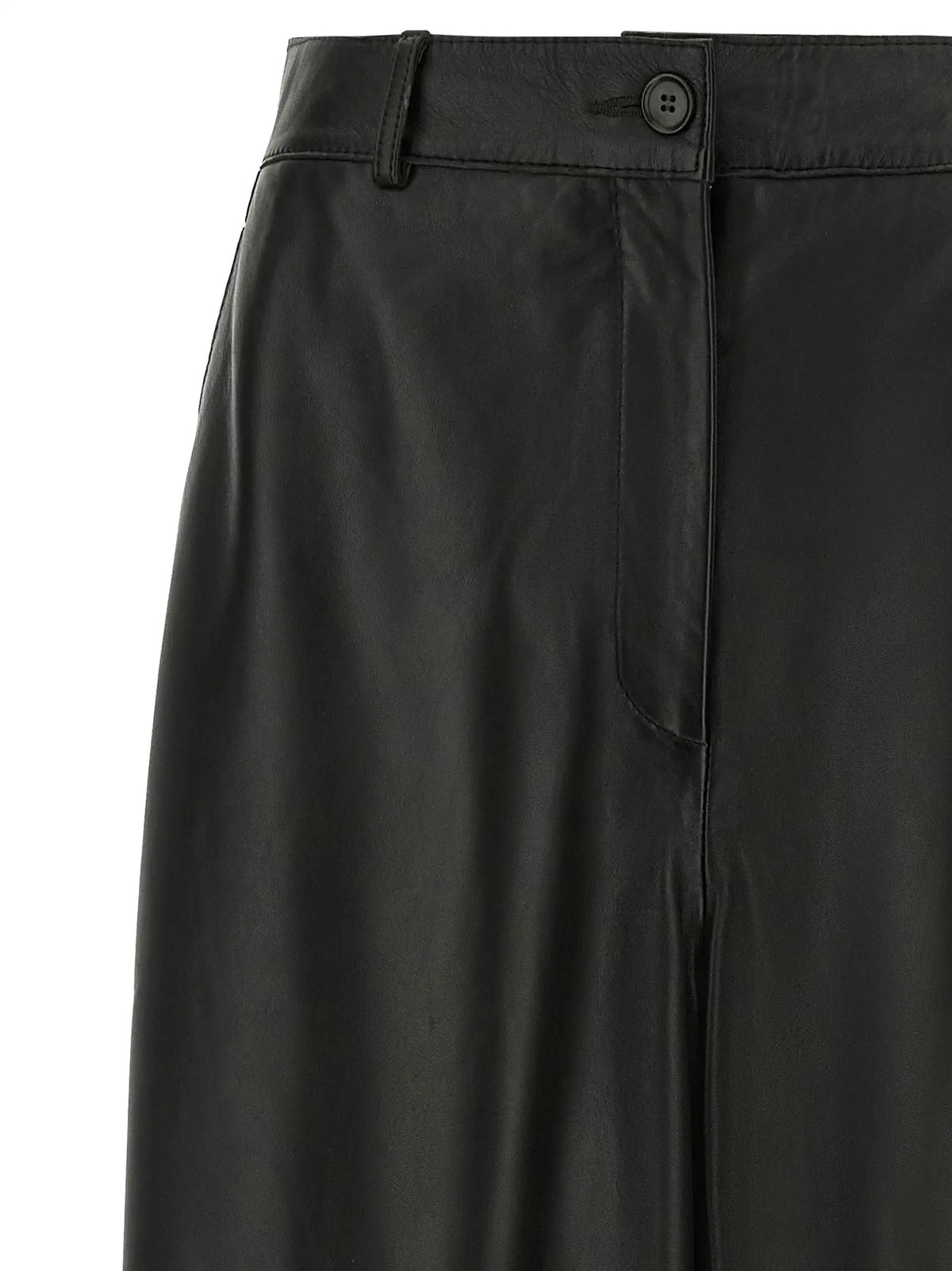 P.A.R.O.S.H. Black Leather Pants