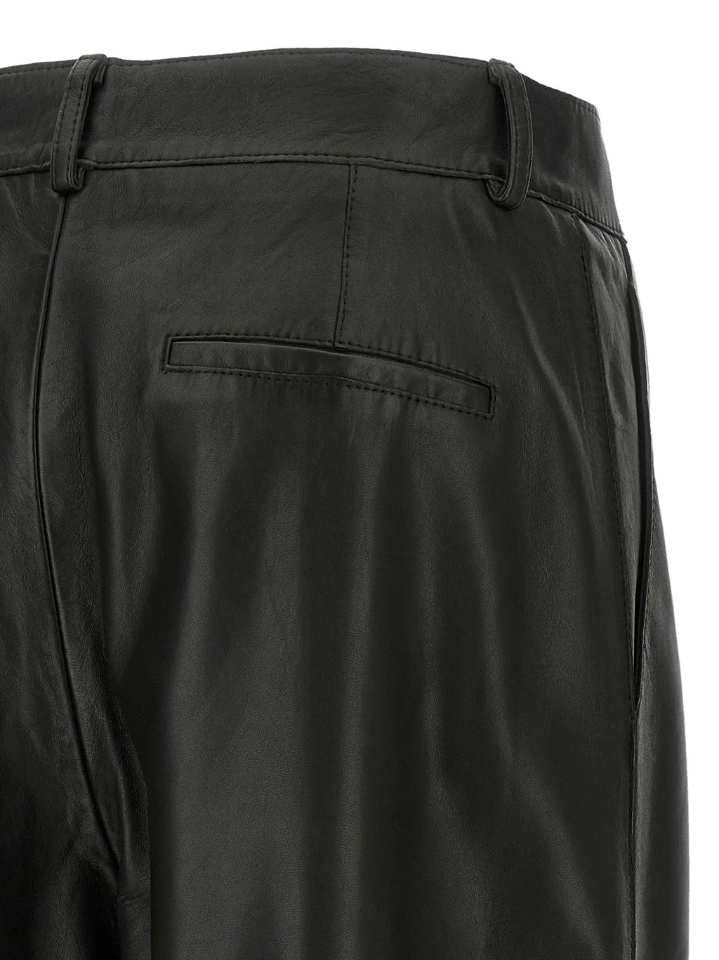 P.A.R.O.S.H. Black Leather Pants