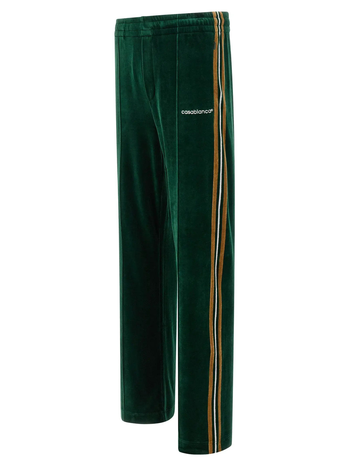 Casablanca Bicolor Cotton Casual Pants