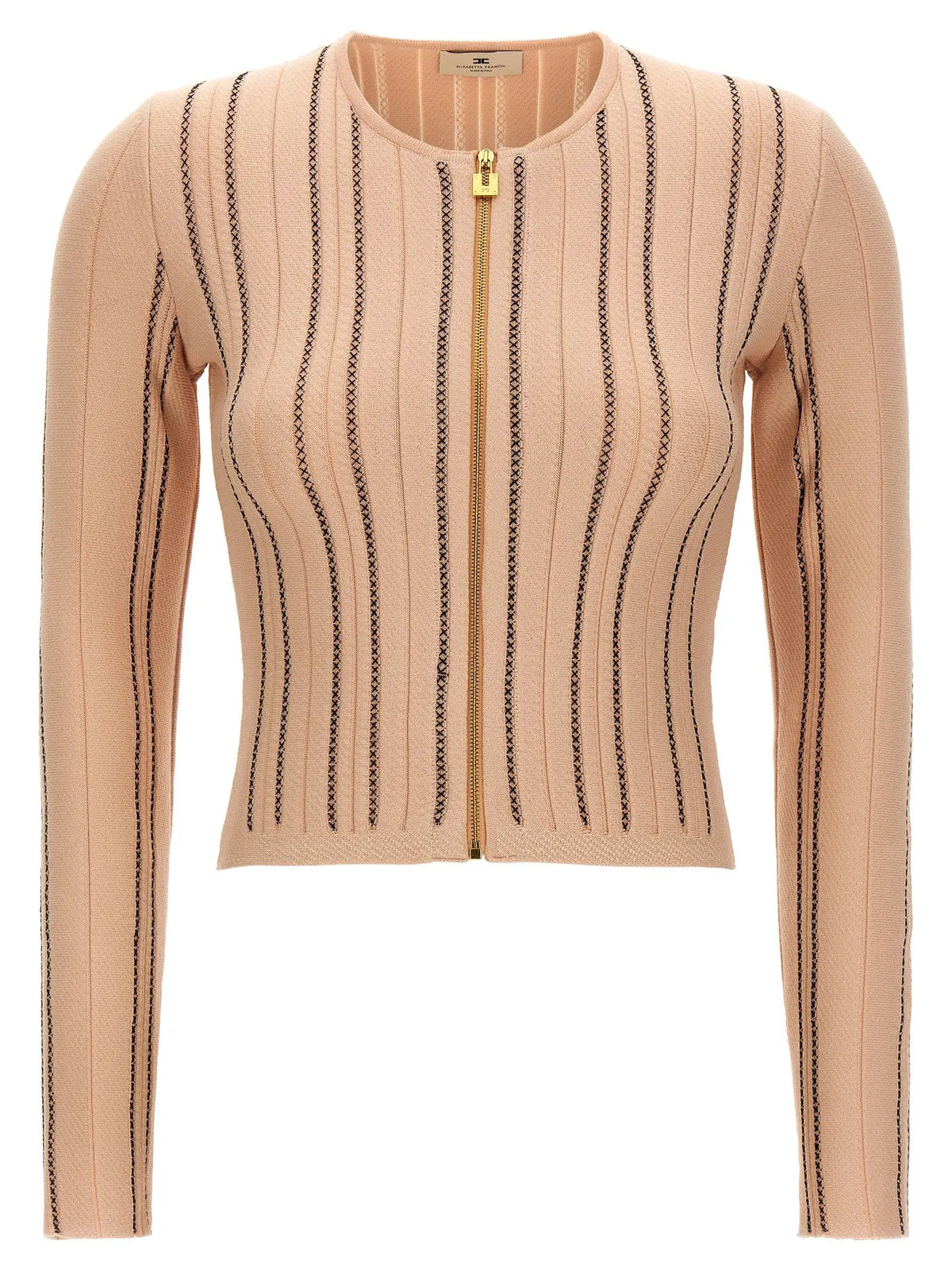 Elisabetta Franchi Multicolor Viscose Cardigan