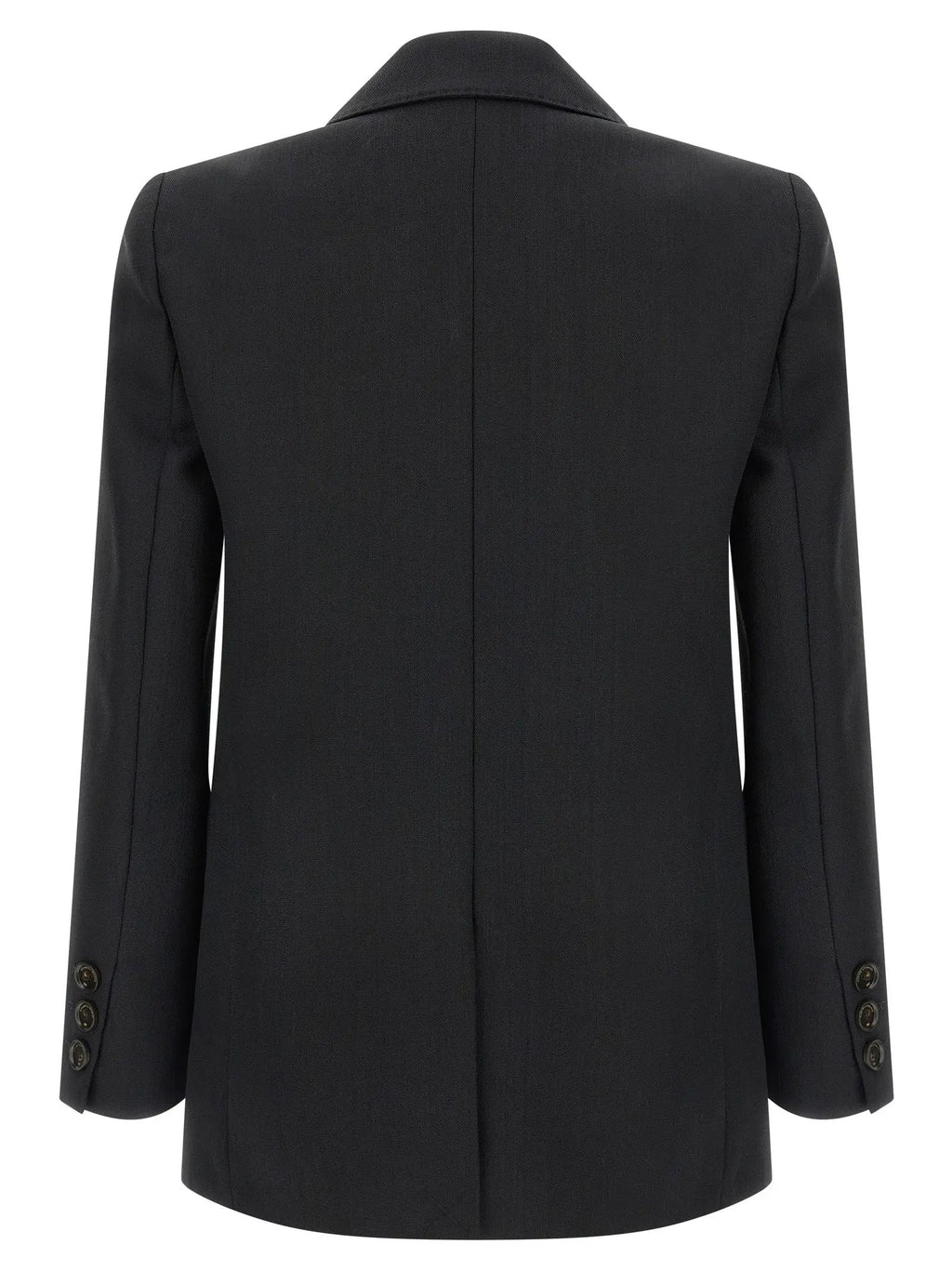 Elisabetta Franchi Black Virgin Wool Blazer