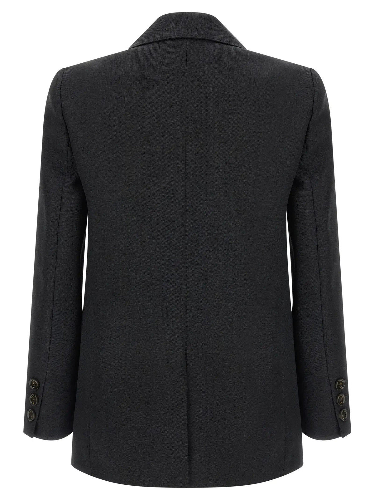 Elisabetta Franchi Black Virgin Wool Blazer