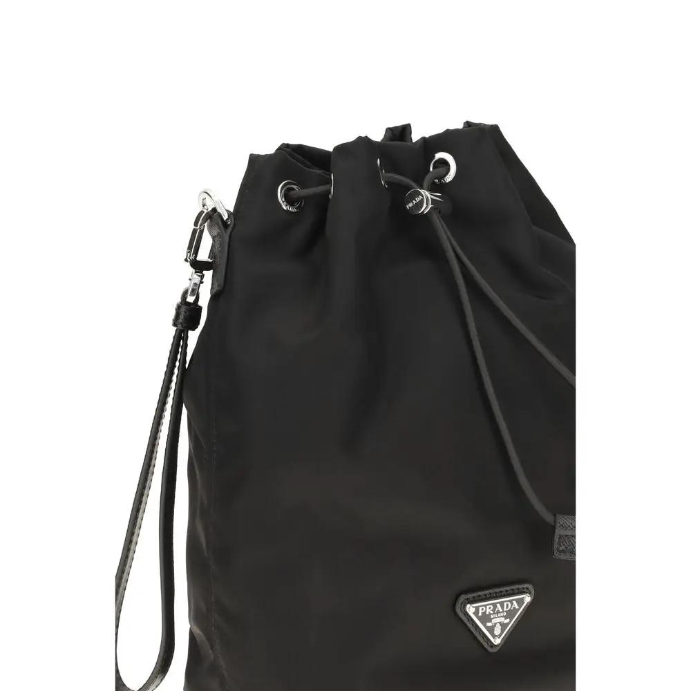 Prada Prada Black Nylon Wallet