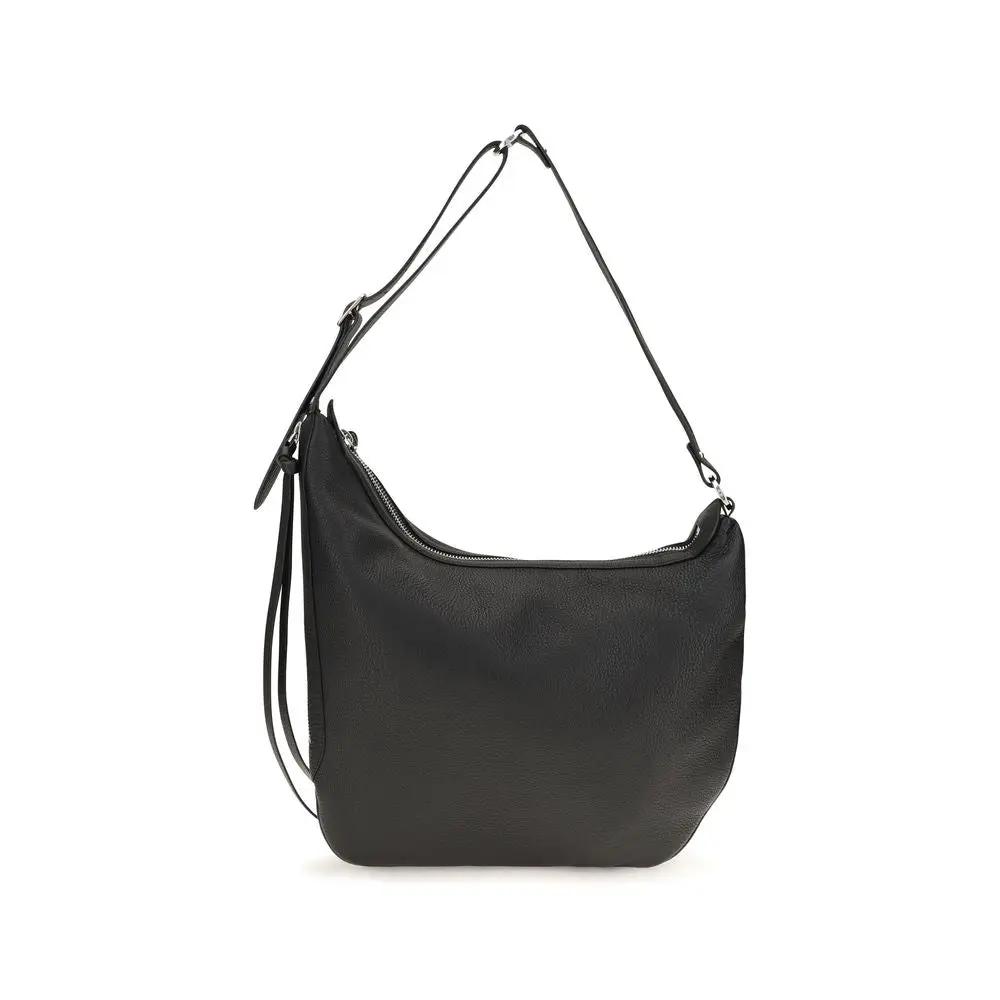 Fendi Fendi Black Calf Leather Bos Taurus Shoulder Bag